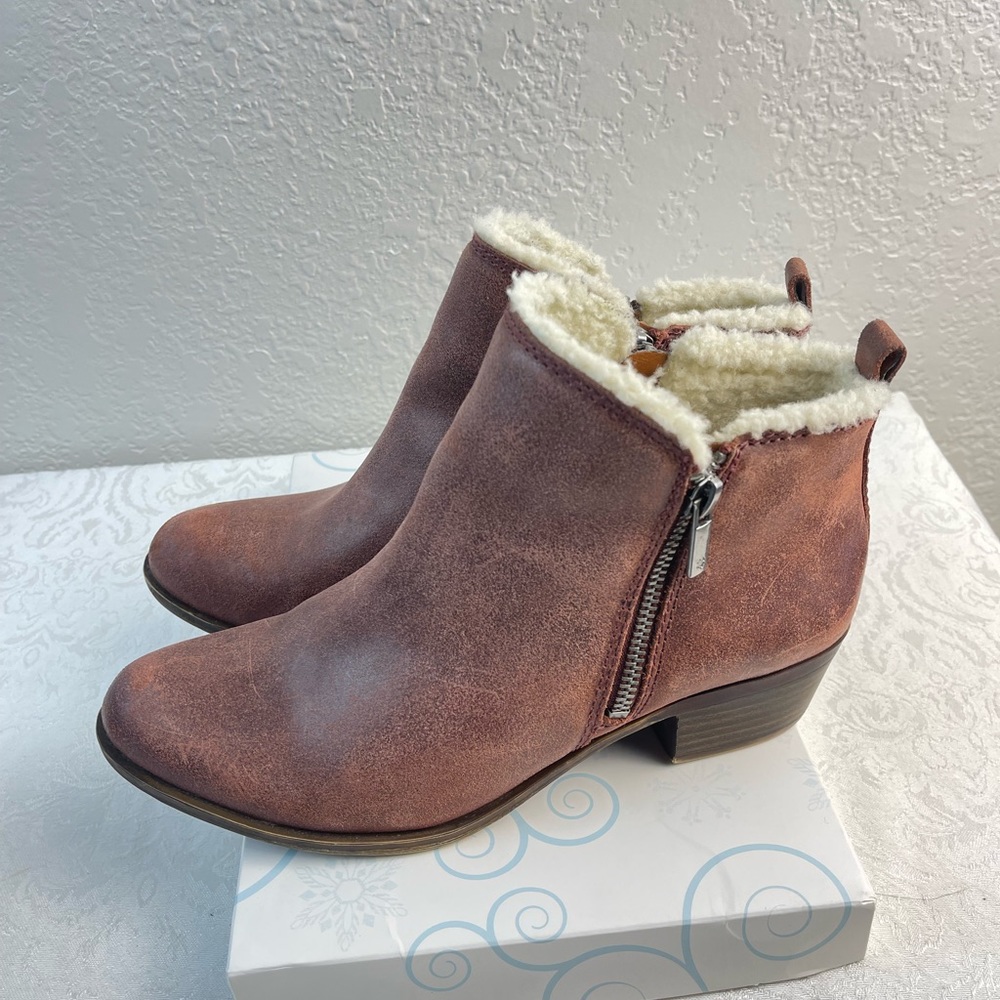 ✅LUCKY BRAND ✅ Winter insulated rustic bootie